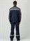 Костюм Нембус-1 СОП (тк.Смесовая,220) брюки, т.синий/серый - фото 49009