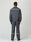 Костюм Фаворит-1 СОП (тк.Смесовая,210) брюки, т.серый/серый - фото 49079
