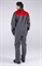 Костюм Стандарт (тк.Смесовая,210) брюки, т.серый/красный - фото 49174