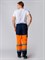 Костюм дорожник Сигнал-1 (тк.Балтекс,210) брюки, оранжевый/т.синий - фото 49310