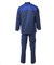 Костюм СТАНДАРТ куртка, брюки (тк.Смесовая,200) т.синий/васильковый - фото 49753
