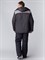 Костюм зимний Фаворит NEW (тк.Балтекс,210) брюки, т.серый/серый - фото 53505