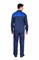 Костюм Труженик (тк.Смесовая,210) брюки, т.синий/васильковый - фото 53786