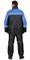 Куртка Спецмонтаж с СОП (тк. Оксфорд) СИРИУС, черный/васильковый - фото 53965