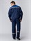 Куртка Труженик-2 СОП (тк.Смесовая,210), т.синий/васильковый - фото 53968