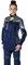 Куртка удлиненная женская PROFLINE SPECIALIST, т.синий/серый - фото 53969