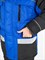 Куртка зимняя Стимул Блю (тк.Таслан), васильковый/черный - фото 55271
