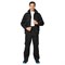 Костюм мужской Викинг 2021 черный (куртка и брюки) - фото 55348