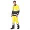 Костюм мужской летний Спектр 2М желтый/черный (куртка и полукомбинезон) - фото 55369