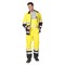 Костюм мужской летний Спектр 2М желтый/черный (куртка и полукомбинезон) - фото 55370