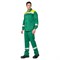 Костюм мужской летний Стандарт 1 СОП зеленый/желтый (куртка и брюки) - фото 55392