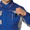 Костюм мужской Бренд 1 2020 василек/светло-серый (куртка и брюки) - фото 55409