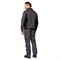 Костюм мужской Бренд 1 2020 серый/черный (куртка и брюки) - фото 55416