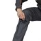 Костюм мужской Бренд 1 2020 серый/черный (куртка и брюки) - фото 55417