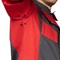 Костюм мужской Бренд 1 2020 темно-серый/красный (куртка и брюки) - фото 55427