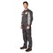 Костюм мужской Бренд 1 2020 темно-серый/светло-серый (куртка и брюки) - фото 55434