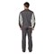 Костюм мужской Бренд 1 2020 темно-серый/светло-серый (куртка и брюки) - фото 55435