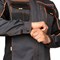 Костюм мужской Бренд 1 2020 темно-серый/темно-серый/черный (куртка и брюки) - фото 55450