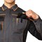 Костюм мужской Бренд 1 2020 темно-серый/темно-серый/черный (куртка и брюки) - фото 55456