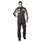 Костюм мужской Бренд 2 2020 темно-серый/светло-серый (куртка и полукомбинезон) - фото 55488