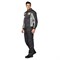 Костюм мужской Бренд 2 2020 темно-серый/светло-серый (куртка и полукомбинезон) - фото 55489