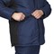 Костюм мужской утепленный Универсал-Т синий/черный со съемной подстежкой - фото 55510