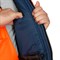 Костюм мужской утепленный Спектр 2 Ультра оранжевый/синий (куртка и полукомбинезон) - фото 55538