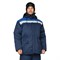 Куртка мужская утепленная Бригадир-М СОП темно-синий/василек - фото 55571
