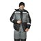 Костюм мужской утепленный Стайл-М серый/черный (куртка и полукомбинезон) - фото 55591