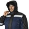 Костюм мужской утепленный Стайл-М синий/черный (куртка и полукомбинезон) - фото 55601