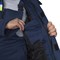 Костюм мужской утепленный Стройка темно-синий/василек/лимонный (куртка и полукомбинезон) - фото 55649