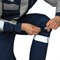 Костюм мужской Бренд Корпоратив 2020 темно-синий/светло-серый (куртка и полукомбинезон) - фото 55740