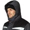 Костюм мужской утепленный Профессионал 2 Ультра темно-серый/черный (куртка и полукомбинезон) - фото 55755