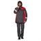 Куртка мужская утепленная Бренд темно-серая/красная - фото 55772