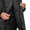 Куртка мужская утепленная Альфа удлиненная черная - фото 55940