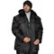Куртка мужская утепленная Альфа удлиненная черная - фото 55943