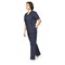 Костюм медицинский женский Хирург темно-синий (блузон и брюки) - фото 55969