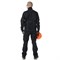 Костюм мужской Викинг черный из хлопковой ткани (куртка, брюки, ремень, футболка) - фото 56132