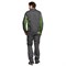 Костюм мужской Бренд 2 серый/зеленый (куртка и полукомбинезон) - фото 56182