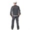 Костюм мужской Бренд 2 серый/серый (куртка и полукомбинезон) - фото 56188