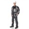 Костюм мужской Бренд 2 серый/серый (куртка и полукомбинезон) - фото 56190