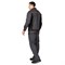 Костюм мужской Бренд 2 серый/черный (куртка и полукомбинезон) - фото 56194