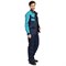Костюм мужской Бренд 2 синий/бирюза (куртка и полукомбинезон) - фото 56201