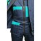 Костюм мужской Бренд 2 синий/бирюза (куртка и полукомбинезон) - фото 56203