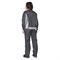 Костюм женский Бренд 1 серый/серый из смесовой ткани (куртка и брюки) - фото 56238