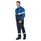 Костюм мужской Вираж темно-синий/василек (куртка и брюки) - фото 56253