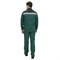 Костюм мужской Ударник П темно-зеленый/черный (куртка и брюки) - фото 56280