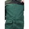 Костюм мужской Ударник П темно-зеленый/черный (куртка и брюки) - фото 56281
