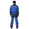 Костюм мужской Автотехник темно-синий/василек (куртка и полукомбинезон) - фото 56292