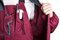 Костюм мужской летний Гудзон бордово-серый (куртка и полукомбинезон) - фото 56297